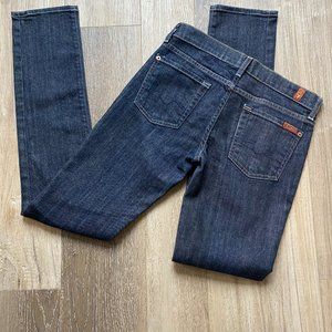 7 For All Mankind Roxanne Skinny Jean Size 26